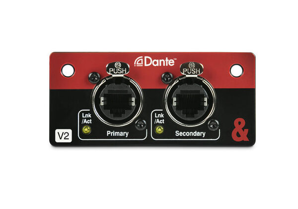 AH-M-SQ-SDANTE64-A 64 X 64 SQ DANTE CARD FOR SQ SERIES, AHM-64 - 96KHZ / 48KHZ